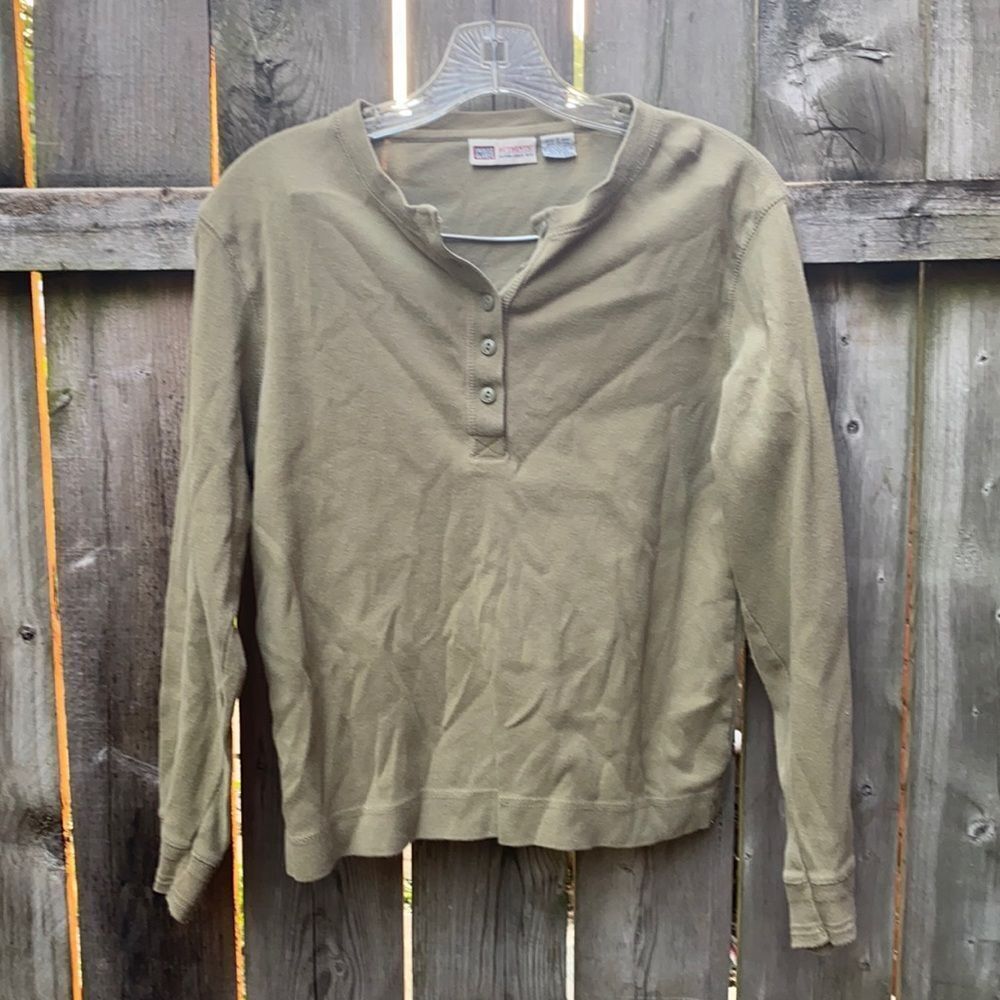 Faded Glory green top sz. S